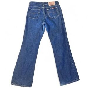 Y2K Paris Blue Experience‎ Dark Wash Straight Leg Jeans